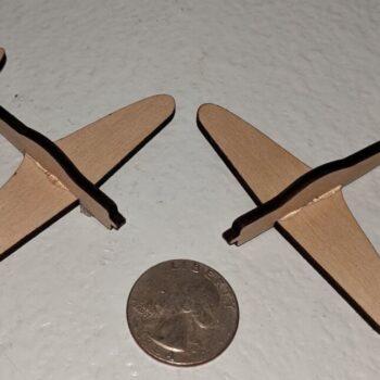 Intra απο ξύλο plywood 3mm-4mm πάχος - Mitsubishi A6M Zero Fighter 3D μοντέλο Δίασταση 30x30 cm Intraeaxys-eoxlgjjo - Image 1