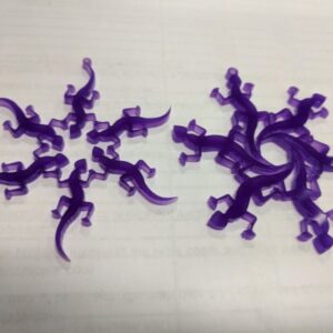 Intra απο ξύλο plywood 3mm-4mm πάχος - Ακρυλικές νιφάδες σαύρας Δίασταση 30x30 cm Intraeaxys-e1g534xo