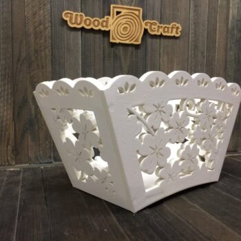 Intra απο ξύλο plywood 3mm-4mm πάχος - Φυτοθήκη για γλάστρα Δίασταση 30x30 cm Intraeaxys-qommnq5o - Image 1