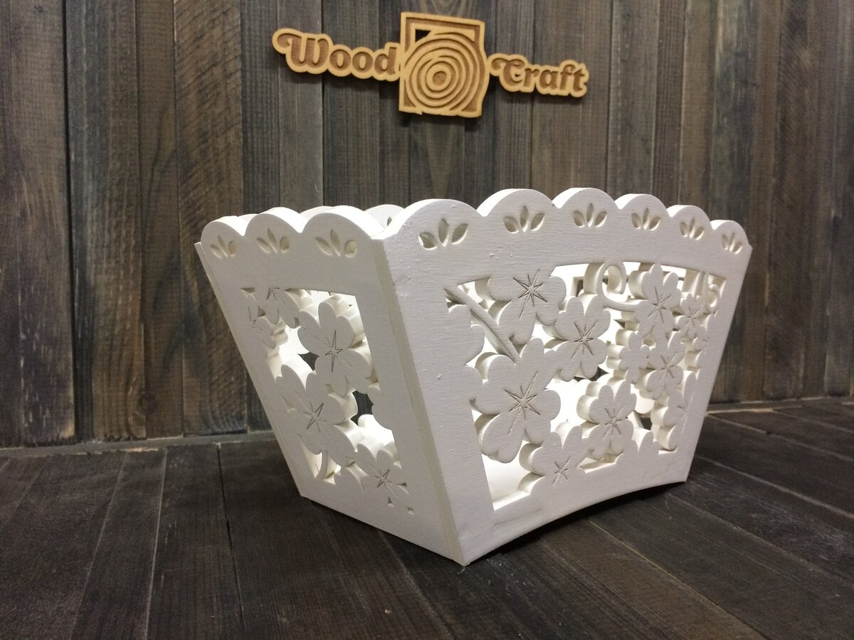 Intra απο ξύλο plywood 3mm-4mm πάχος - Φυτοθήκη για γλάστρα Δίασταση 30x30 cm Intraeaxys-qommnq5o