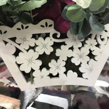 Intra απο ξύλο plywood 3mm-4mm πάχος - Φυτοθήκη για γλάστρα Δίασταση 30x30 cm Intraeaxys-qommnq5o - Image 3