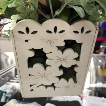 Intra απο ξύλο plywood 3mm-4mm πάχος - Φυτοθήκη για γλάστρα Δίασταση 30x30 cm Intraeaxys-qommnq5o - Image 4