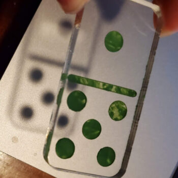 Intra απο ξύλο plywood 3mm-4mm πάχος - Σετ ντόμινο ακρυλικό Δίασταση 20x20 cm Intraeaxys-91jdzq81 - Image 3