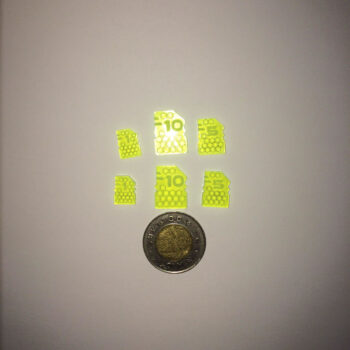 Intra απο ξύλο plywood 3mm-4mm πάχος - Acrylic Sci Fi Money Δίασταση 20x20 cm Intraeaxys-075y6v3o - Image 4