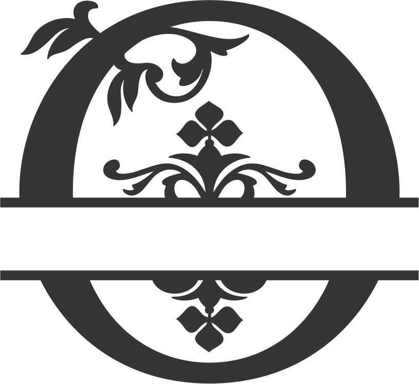 Intra απο ξύλο plywood 3mm-4mm πάχος - Regal Split Font O Δίασταση 30x30 cm Intraeaxys-pok30z37