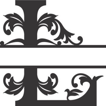 Intra απο ξύλο plywood 3mm-4mm πάχος - Regal Split Font L Δίασταση 30x30 cm Intraeaxys-voq2r9jo - Image 1