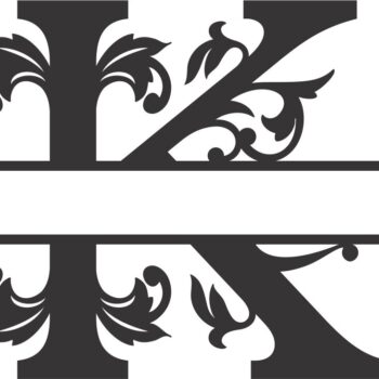 Intra απο ξύλο plywood 3mm-4mm πάχος - Regal Split Font K Δίασταση 30x30 cm Intraeaxys-r1z29yn1 - Image 1