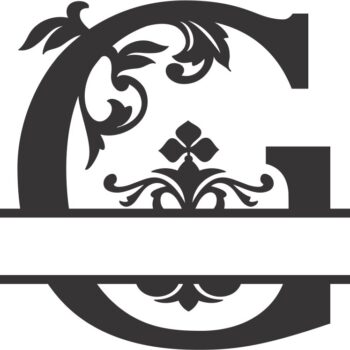 Intra απο ξύλο plywood 3mm-4mm πάχος - Regal Split Font G Δίασταση 30x30 cm Intraeaxys-51rr2g31 - Image 1