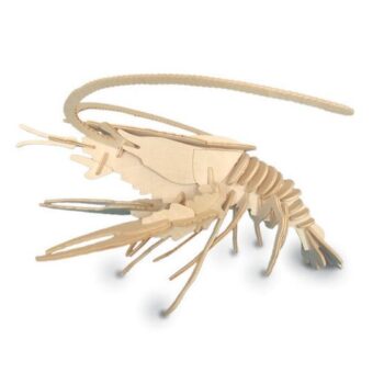 Intra απο ξύλο plywood 3mm-4mm πάχος - Αστακός 3D παζλ Δίασταση 30x30 cm Intraeaxys-p7ymn0p7 - Image 1