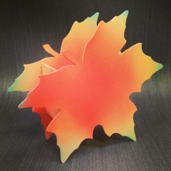 Intra απο ξύλο plywood 3mm-4mm πάχος - Μαρκαδόρος Planter Box Shape Leaf Shape Box Δίασταση 30x30 cm Intraeaxys-pok3xwd7 - Image 1