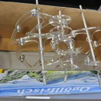 Intra απο ξύλο plywood 3mm-4mm πάχος - Μηχανισμός Βαδίσματος Theo Jansen Δίασταση 30x30 cm Intraeaxys-91jkdm8o - Image 6