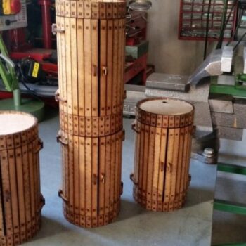 Intra απο ξύλο plywood 3mm-4mm πάχος - Βαρέλι Διπλής Μπαρ Δίασταση 30x30 cm Intraeaxys-r1z02zno - Image 6