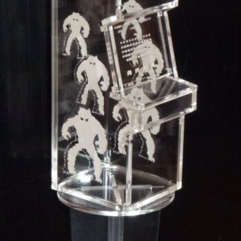 Intra απο ξύλο plywood 3mm-4mm πάχος - Όρθιο ντουλάπι Arcade (redux) Δίασταση 30x30 cm Intraeaxys-ro6dyx37 - Image 3