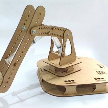 Intra απο ξύλο plywood 3mm-4mm πάχος - Υδραυλικός βραχίονας Δίασταση 30x30 cm Intraeaxys-e1g5ky8o - Image 1