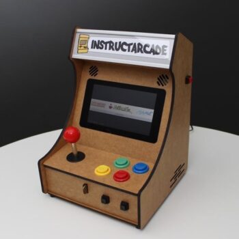 Intra απο ξύλο plywood 3mm-4mm πάχος - Mini Pi-Powered Arcade Machine Δίασταση 30x30 cm Intraeaxys-joerdl57 - Image 1