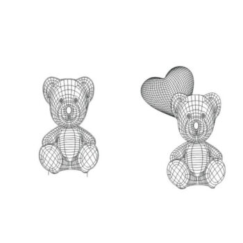 Intra απο ξύλο plywood 3mm-4mm πάχος - Φέρει 3D LED Night Light Δίασταση 30x30 cm Intraeaxys-eo49j91j - Image 1