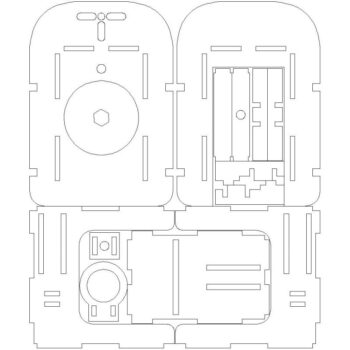 Intra απο ξύλο plywood 3mm-4mm πάχος - Μικροσκόπιο Δίασταση 30x30 cm Intraeaxys-d1lmvq6o - Image 3