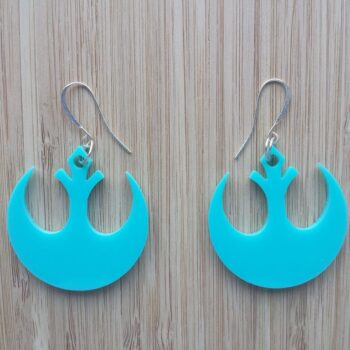 Intra απο ξύλο plywood 3mm-4mm πάχος - Πρότυπο σχεδίασης ακρυλικά σκουλαρίκια Δίασταση 3x3 cm Intraeaxys-pok3pq87 - Image 1