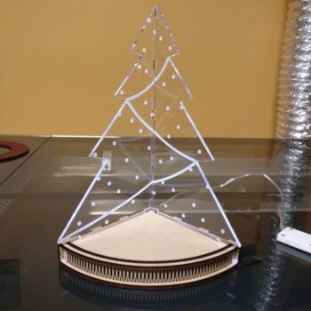 Intra απο ξύλο plywood 3mm-4mm πάχος - Ακρυλική Βάση Λαμπτήρα 3mm Δίασταση 30x30 cm Intraeaxys-e1gkgwyo - Image 1