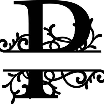 Intra απο ξύλο plywood 3mm-4mm πάχος - Furished Split Monogram P Letter Δίασταση 30x30 cm Intraeaxys-078y82qo - Image 1