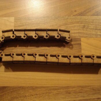 Intra απο ξύλο plywood 3mm-4mm πάχος - Σύρετε την αλυσίδα Δίασταση 30x30 cm Intraeaxys-qom6mkr1 - Image 1