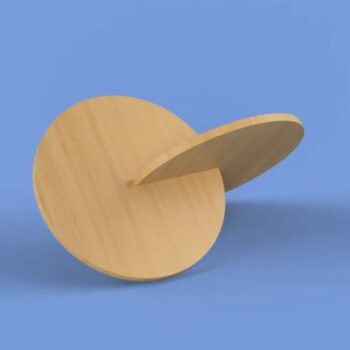 Intra απο ξύλο plywood 3mm-4mm πάχος - Oloid Δίασταση 30x30 cm Intraeaxys-6o38ykk1 - Image 1