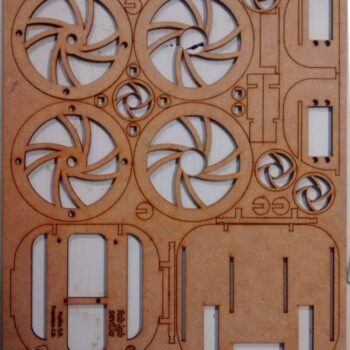 Intra απο ξύλο plywood 3mm-4mm πάχος - Kiwibot Δίασταση 30x30 cm Intraeaxys-p7yr9p5o - Image 6
