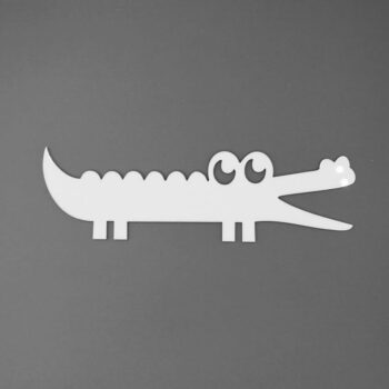 Intra απο ξύλο plywood 3mm-4mm πάχος - Αλιγάτορα ημιτελές σχήμα κοπής ξύλου Δίασταση 30x30 cm Intraeaxys-r7vml6l7 - Image 3