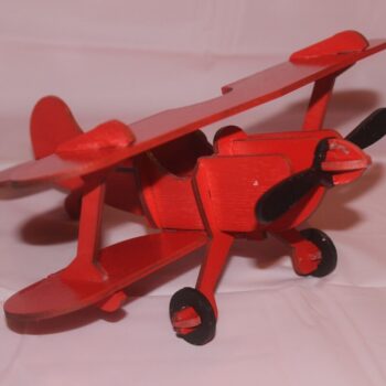 Intra απο ξύλο plywood 3mm-4mm πάχος - Ξύλινο παιχνίδι αεροπλάνου για παιδιά Δίασταση 30x30 cm Intraeaxys-eo0qme91 - Image 3