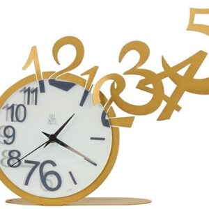 Intra απο ξύλο plywood 3mm-4mm πάχος - Πρότυπο ρολογιού αριθμών που πηδούν έξω Δίασταση 30x30 cm Intraeaxys-ro6yvvq7