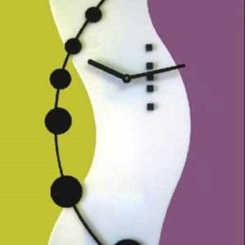 Intra απο ξύλο plywood 3mm-4mm πάχος - Πρότυπο ρολογιού υψηλής τεχνολογίας Δίασταση 30x30 cm Intraeaxys-m1d6y237 - Image 1