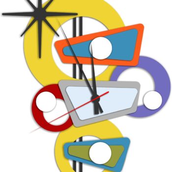 Intra απο ξύλο plywood 3mm-4mm πάχος - Cool ρολόγια Δίασταση 30x30 cm Intraeaxys-r1z2mgw1 - Image 1