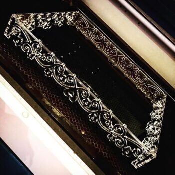 Intra απο ξύλο plywood 3mm-4mm πάχος - Διακοσμημένο πρότυπο βάσης δίσκων Δίασταση 30x30 cm Intraeaxys-r1z2mzl1 - Image 1