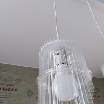 Intra απο ξύλο plywood 3mm-4mm πάχος - Φωτιστικό Κρεμαστό Φωτιστικό Δίασταση 30x30 cm Intraeaxys-voq2ke5o - Image 4