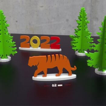 Intra απο ξύλο plywood 3mm-4mm πάχος - Πρωτοχρονιάτικα παιχνίδια Ξύλο 4mm Δίασταση 30x30 cm Intraeaxys-r7vmrd57 - Image 1