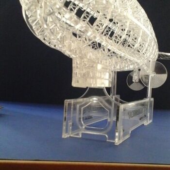 Intra απο ξύλο plywood 3mm-4mm πάχος - Μοντέλο αερόπλοιου τρισδιάστατο παζλ Δίασταση 30x30 cm Intraeaxys-qommyg5o - Image 6