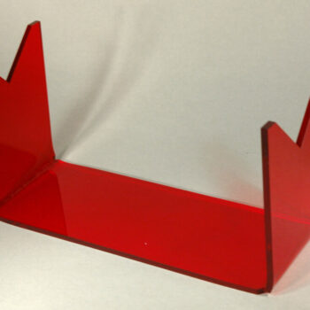 Intra απο ξύλο plywood 3mm-4mm πάχος - Μοντέλο Rocket Stand Horizontal 3mm Ακρυλικό Δίασταση 20x20 cm Intraeaxys-joedmz91 - Image 1