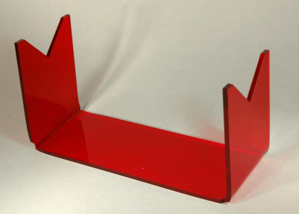 Intra απο ξύλο plywood 3mm-4mm πάχος - Μοντέλο Rocket Stand Horizontal 3mm Ακρυλικό Δίασταση 20x20 cm Intraeaxys-joedmz91