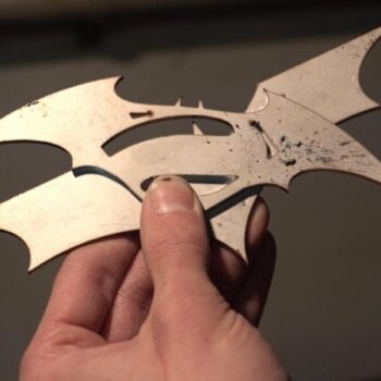 Intra απο ξύλο plywood 3mm-4mm πάχος - Batarangs Δίασταση 30x30 cm Intraeaxys-ro6dy9m7 - Image 6