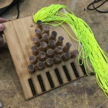 Intra απο ξύλο plywood 3mm-4mm πάχος - Braided Galton Board – Πιθανότητες με String Δίασταση 30x30 cm Intraeaxys-eox8lx41 - Image 4