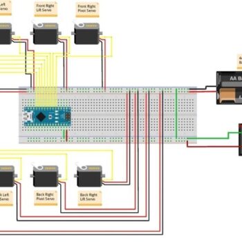 Intra απο ξύλο plywood 3mm-4mm πάχος - mePed Τετράποδο Ρομπότ Δίασταση 30x30 cm Intraeaxys-joereq97 - Image 7