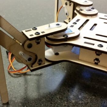 Intra απο ξύλο plywood 3mm-4mm πάχος - mePed Τετράποδο Ρομπότ Δίασταση 30x30 cm Intraeaxys-joereq97 - Image 8