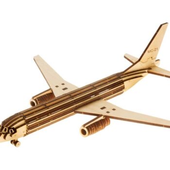 Intra απο ξύλο plywood 3mm-4mm πάχος - Πρότυπο αεροπλάνων Irkut MS21 Δίασταση 30x30 cm Intraeaxys-r1z2r8p1 - Image 1