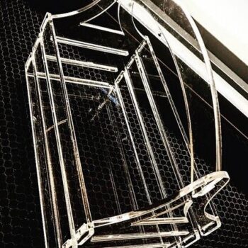 Intra απο ξύλο plywood 3mm-4mm πάχος - Ακρυλικό διαφανές κουτί δώρου 4mm Δίασταση 20x20 cm Intraeaxys-6o3ykjj7 - Image 1