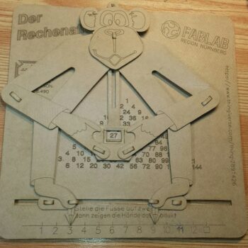 Intra απο ξύλο plywood 3mm-4mm πάχος - Educated Monkey Kids Παιχνίδι Εκμάθηση Πολλαπλασιασμού Μικρών Αριθμών 3mm Κόντρα πλακέ σημύδας Δίασταση 30x30 cm Intraeaxys-e1gke0xo - Image 3