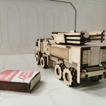 Intra απο ξύλο plywood 3mm-4mm πάχος - ZRPK Pantsir-S1 3mm Δίασταση 30x30 cm Intraeaxys-67wlnzm1 - Image 6