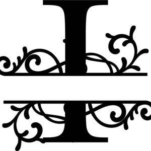 Intra απο ξύλο plywood 3mm-4mm πάχος - Διαχωρισμένο μονόγραμμα Γράμμα I Δίασταση 30x30 cm Intraeaxys-r1z22rw1