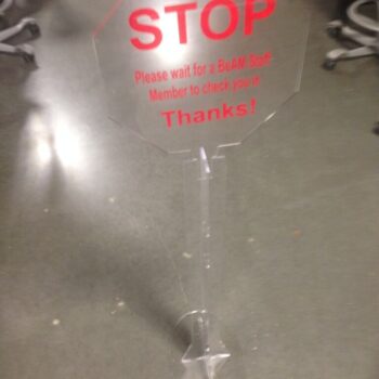 Intra απο ξύλο plywood 3mm-4mm πάχος - Επιδαπέδια βάση επιγραφών Δίασταση 30x30 cm Intraeaxys-p7ymxlr7 - Image 3