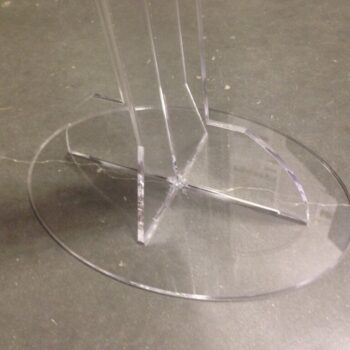 Intra απο ξύλο plywood 3mm-4mm πάχος - Επιδαπέδια βάση επιγραφών Δίασταση 30x30 cm Intraeaxys-p7ymxlr7 - Image 4