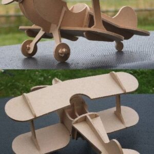 Intra απο ξύλο plywood 3mm-4mm πάχος - Διπλάνο Kukuruznik Δίασταση 30x30 cm Intraeaxys-voqxpe72